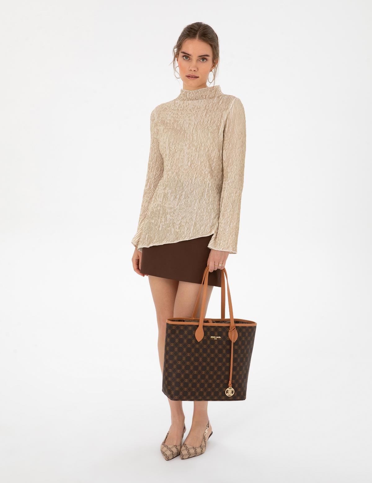 Kahverengi Omuz Çantası