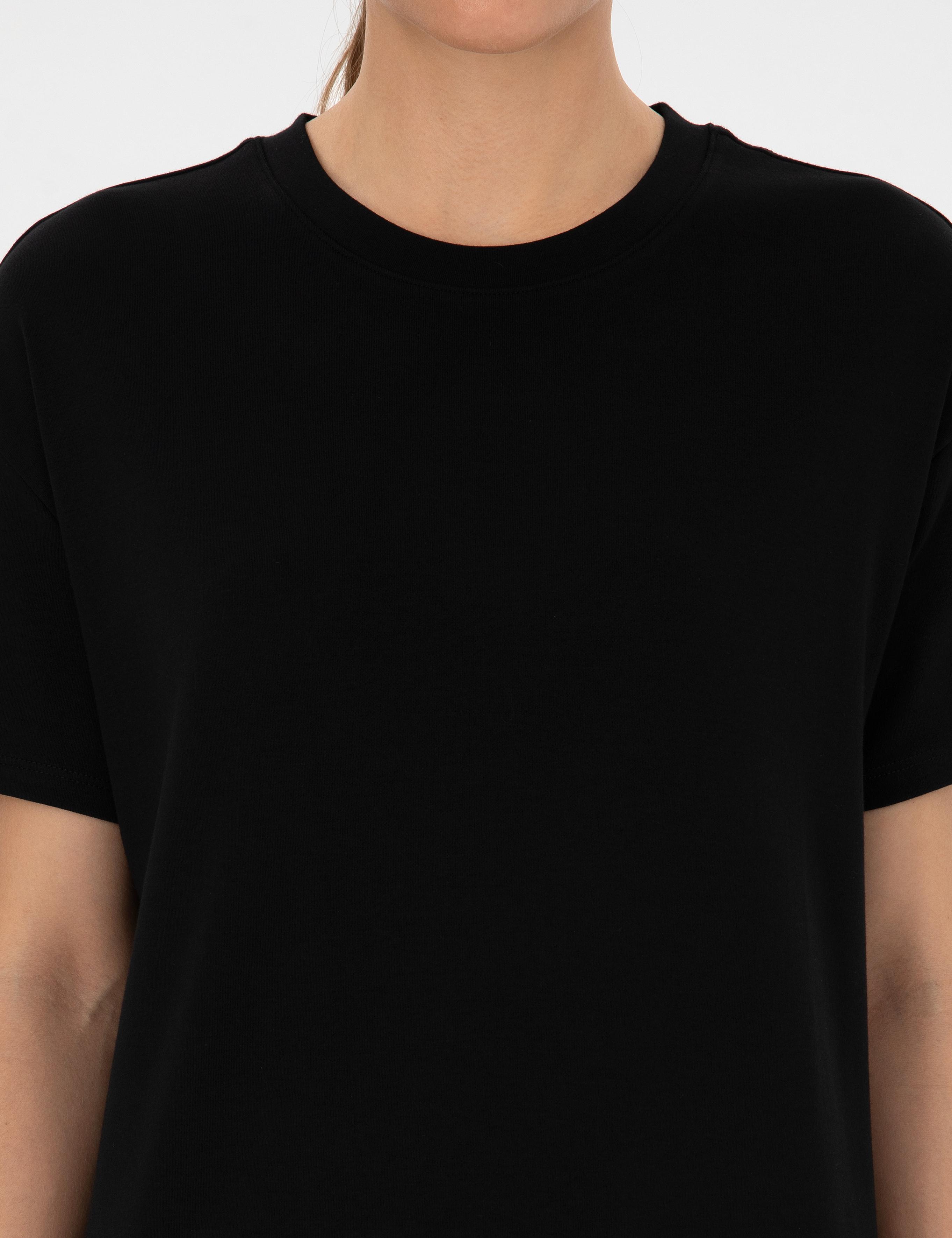 Siyah Oversize Basic Tişört