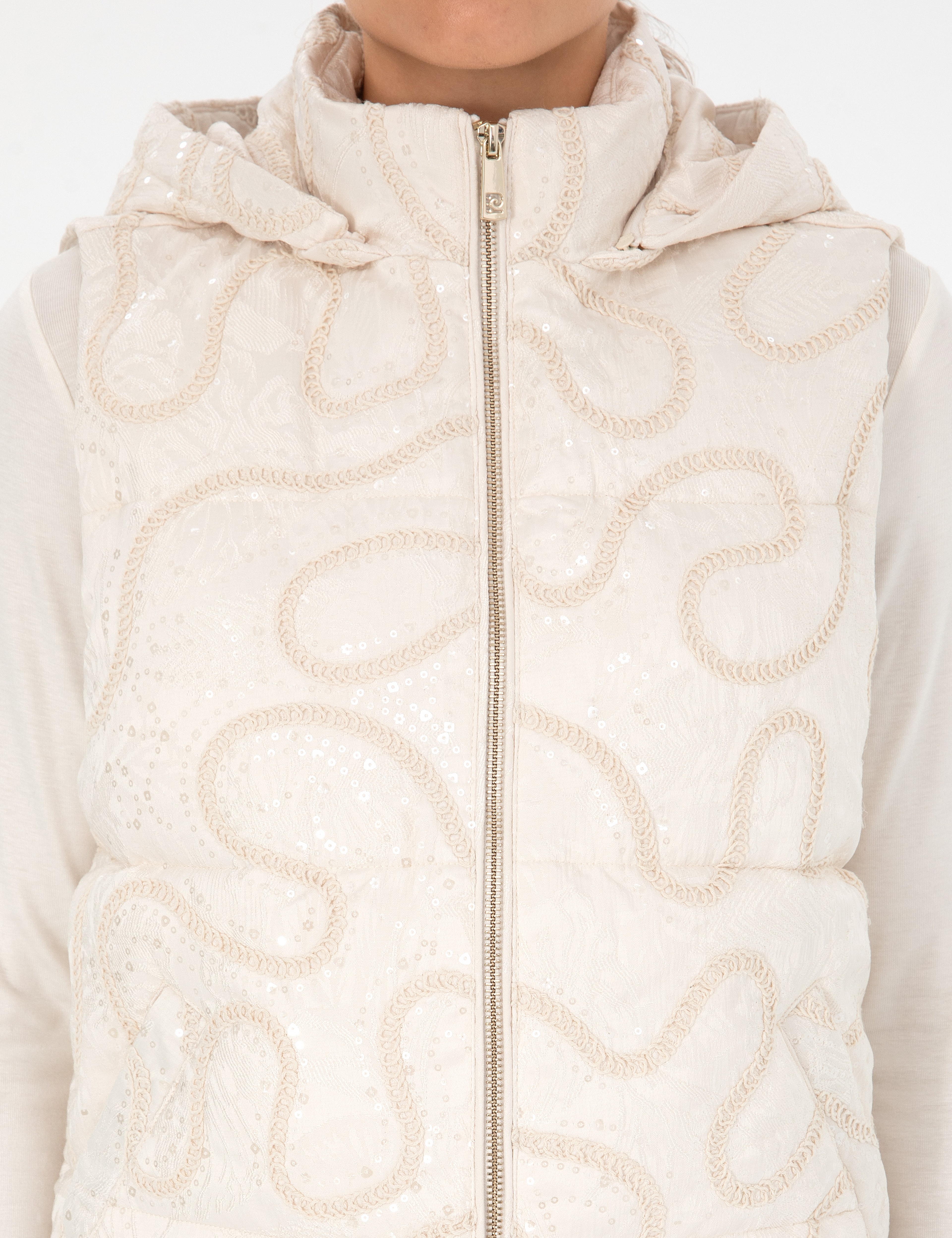 Ekru Regular Fit Yelek - Image 7