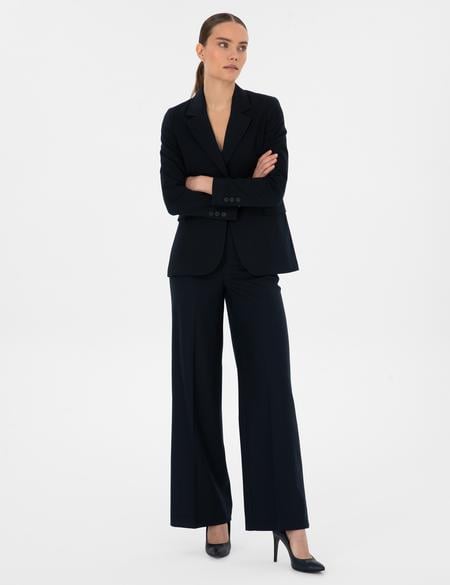 Lacivert Slim Fit Ceket - 50319423012