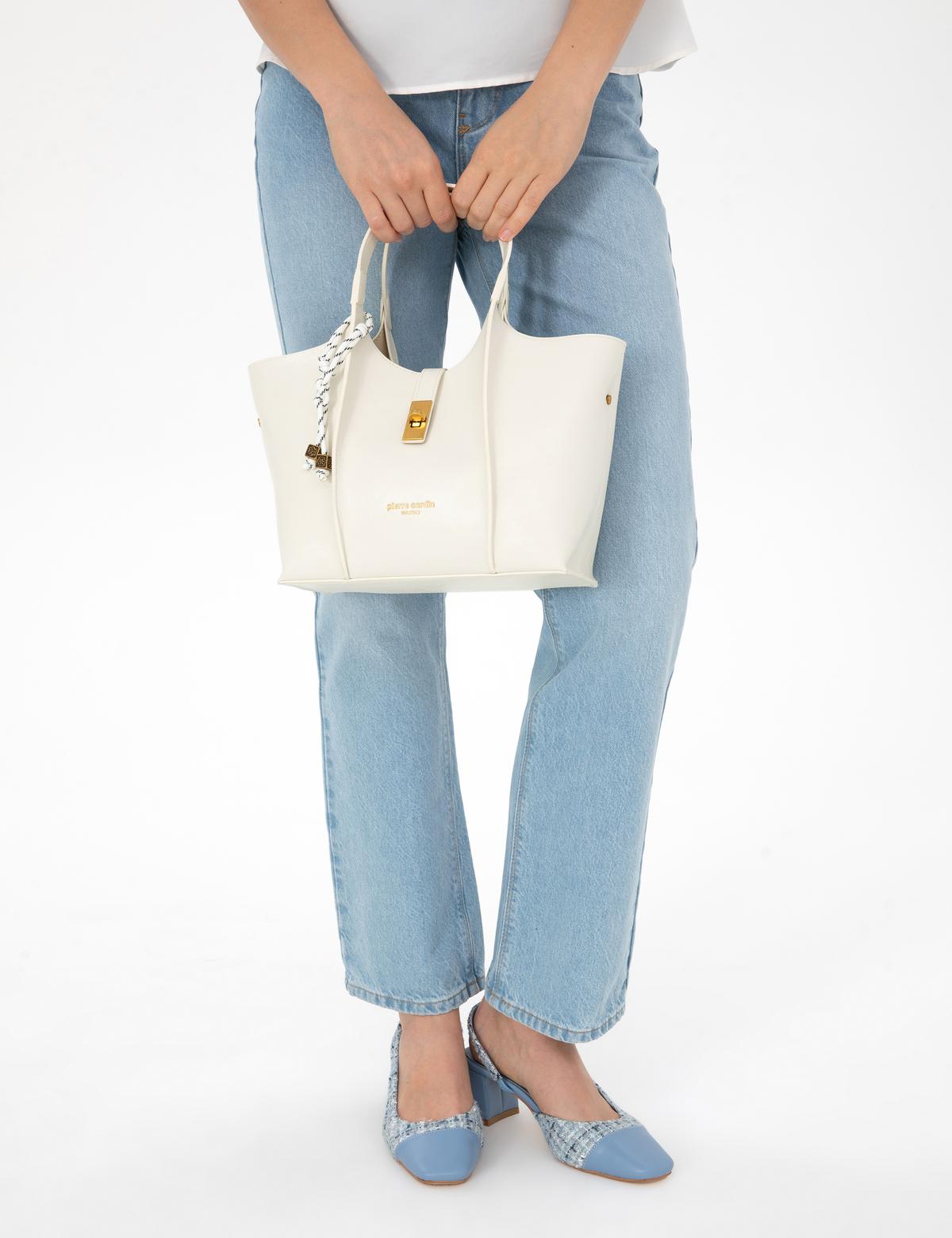 Beyaz Omuz Çantası - 50321709001