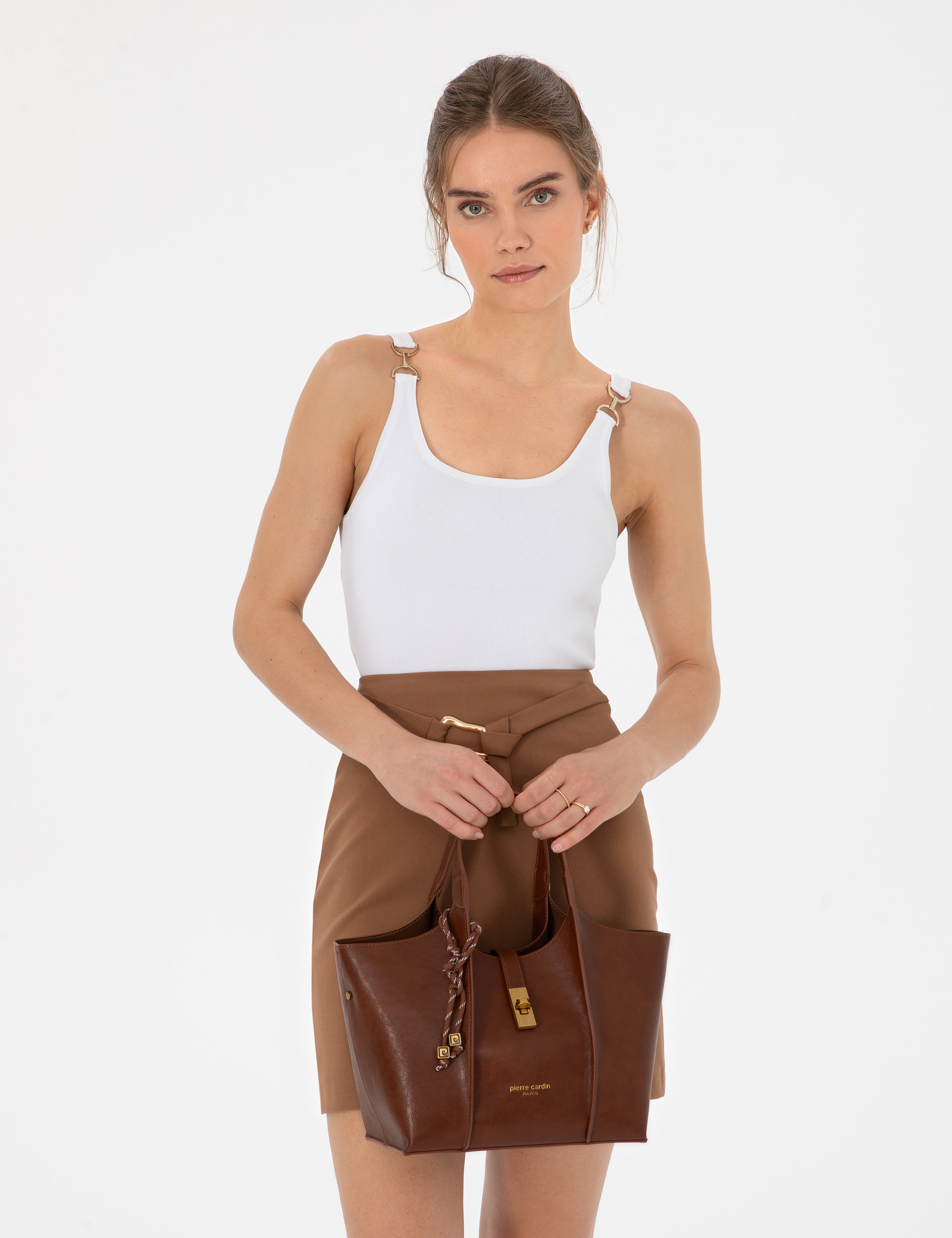 Taba Omuz Çantası | 50321709002 - Pierre Cardin