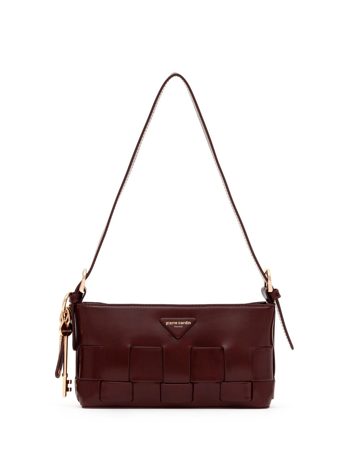 Bordo Omuz Çantası - 50321778004