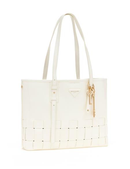 Beyaz Omuz Çantası - 50321774003