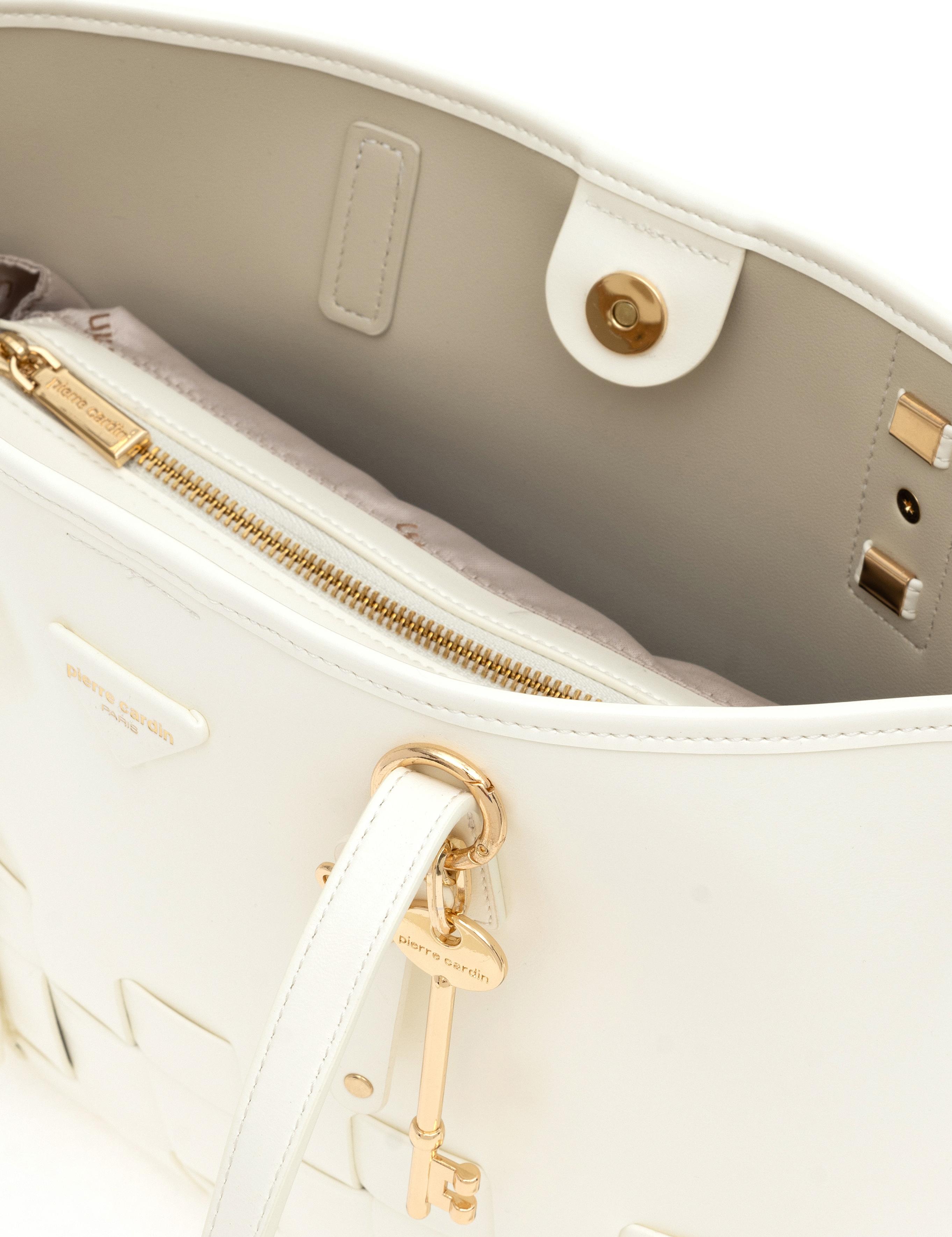 Beyaz Omuz Çantası