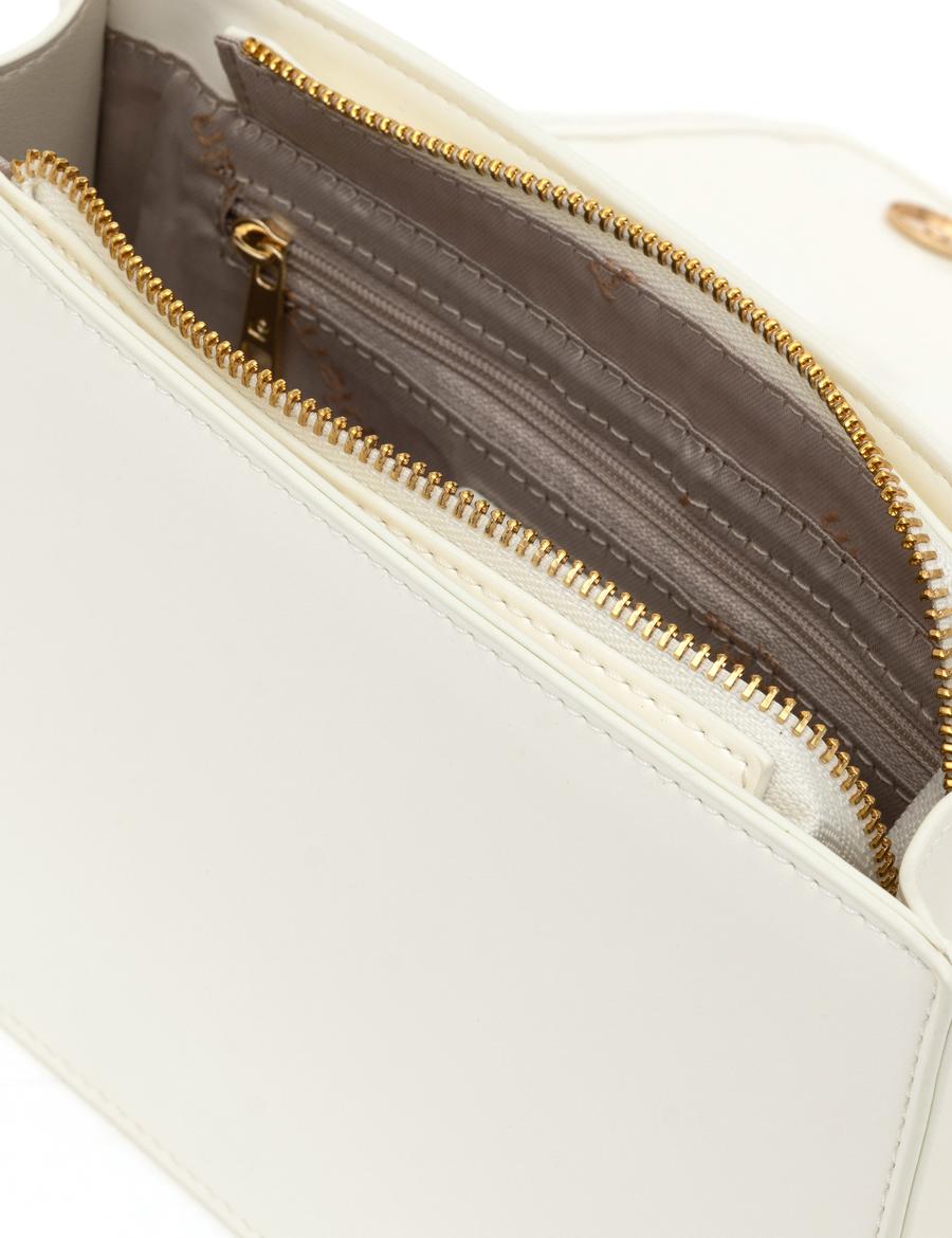 Beyaz Çapraz Çanta