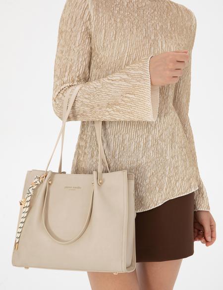 Bej Omuz Çantası - 50321771003