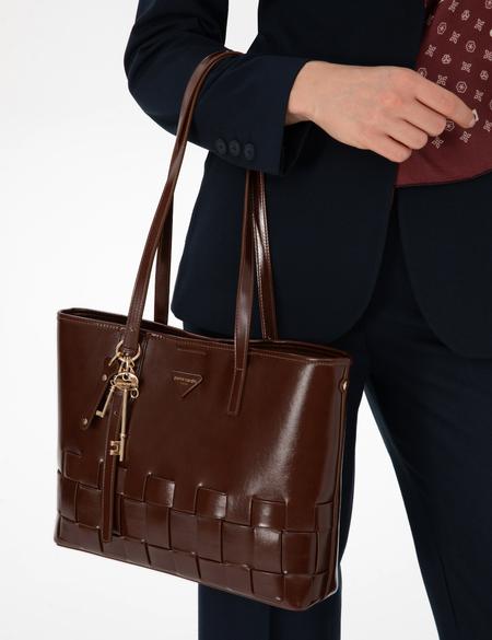 Kahverengi Omuz Çantası - 50321774002