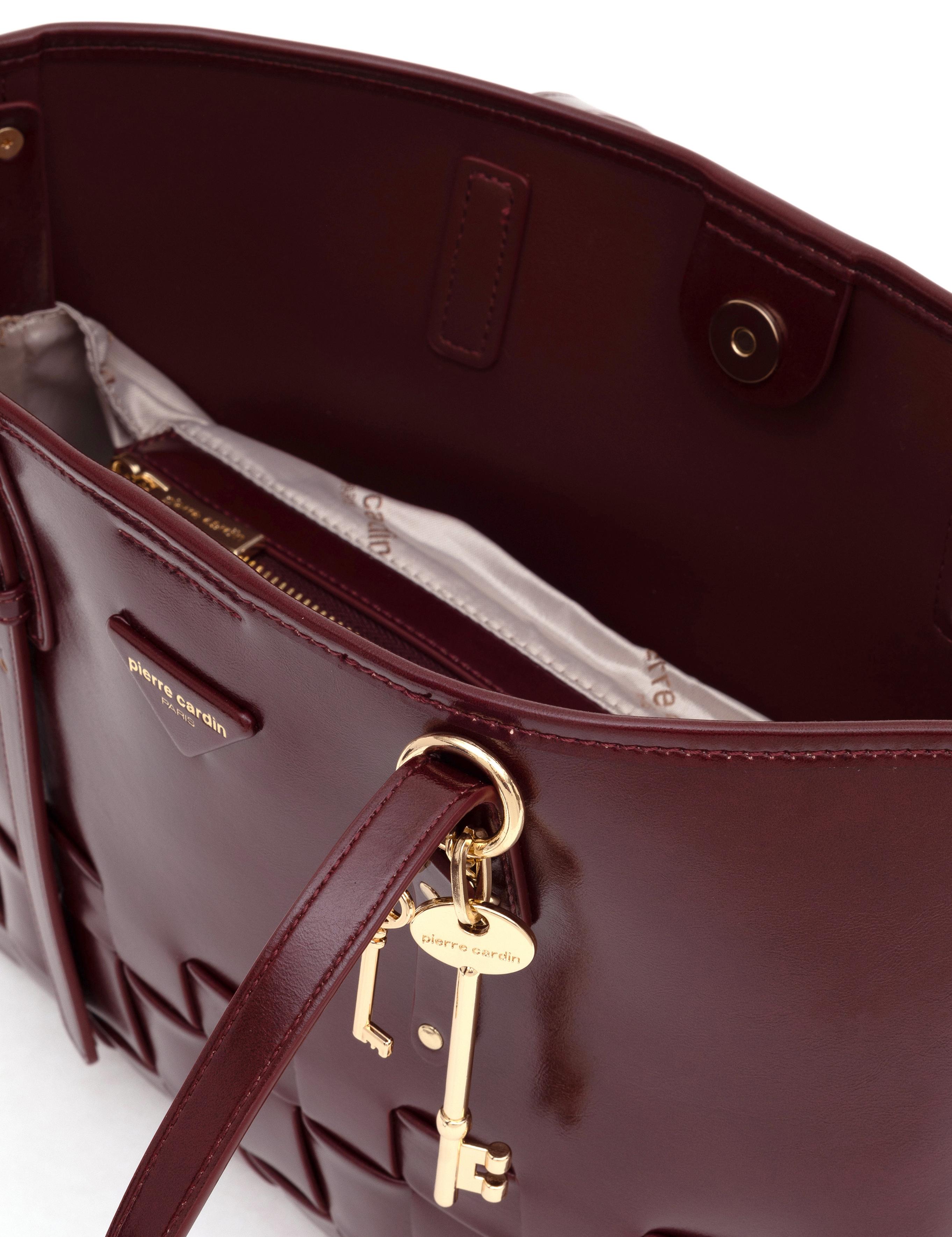 Bordo Omuz Çantası