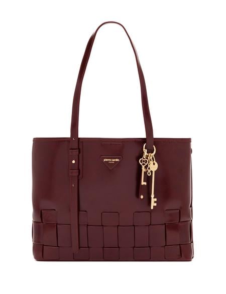 Bordo Omuz Çantası - 50321774004