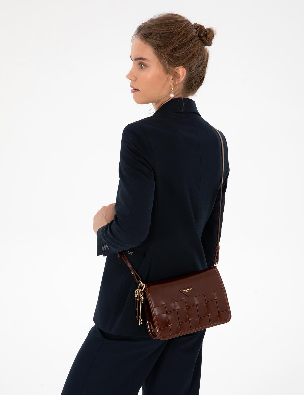 Kahverengi Çapraz Çanta