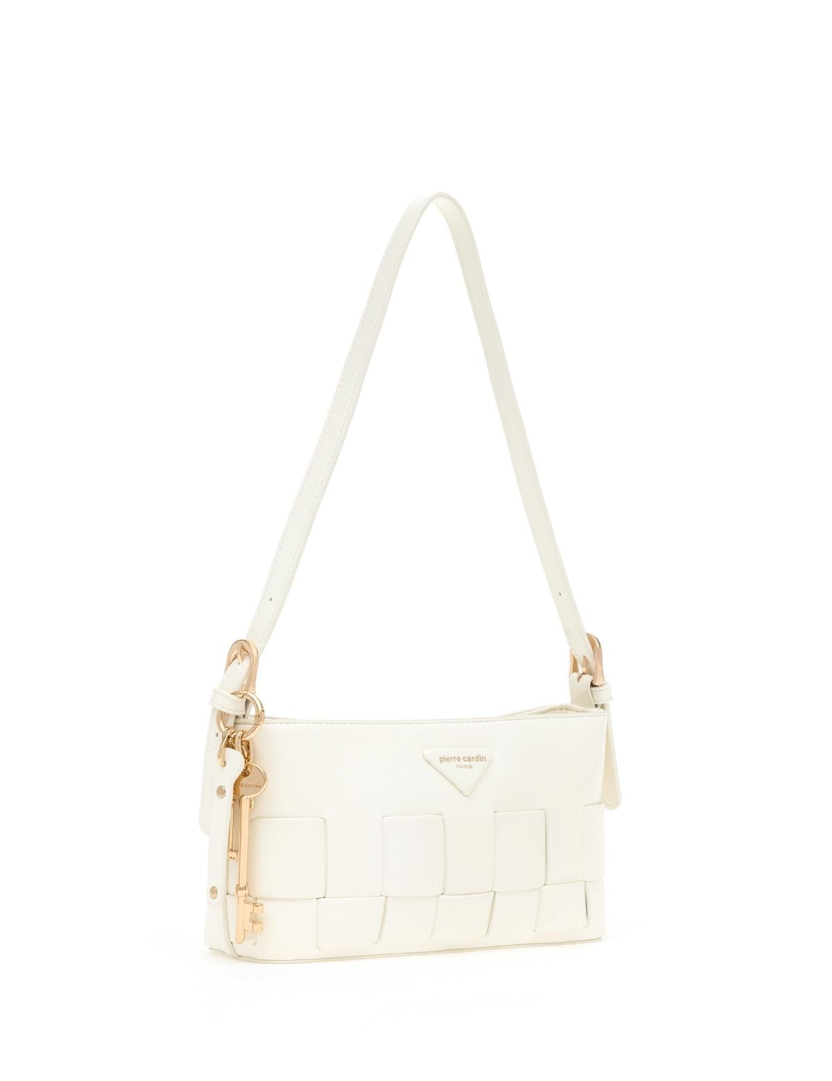 Beyaz Omuz Çantası - 50321778003