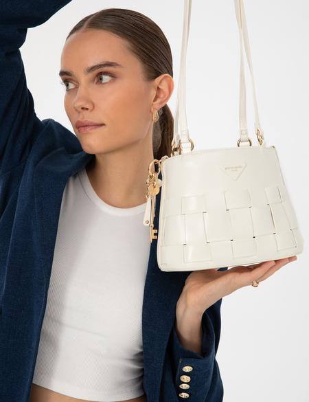 Beyaz Omuz Çantası - 50321734003