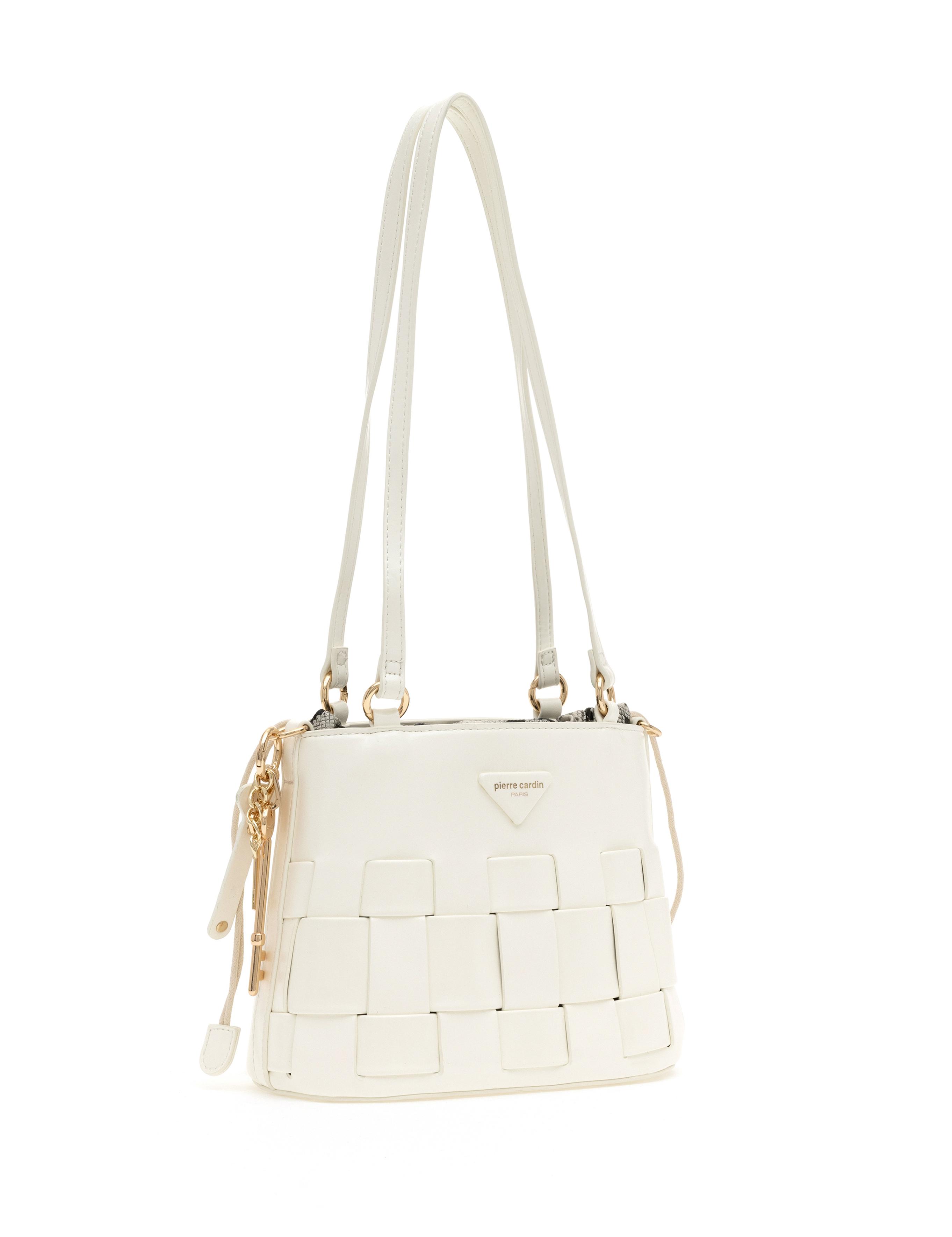 Beyaz Omuz Çantası