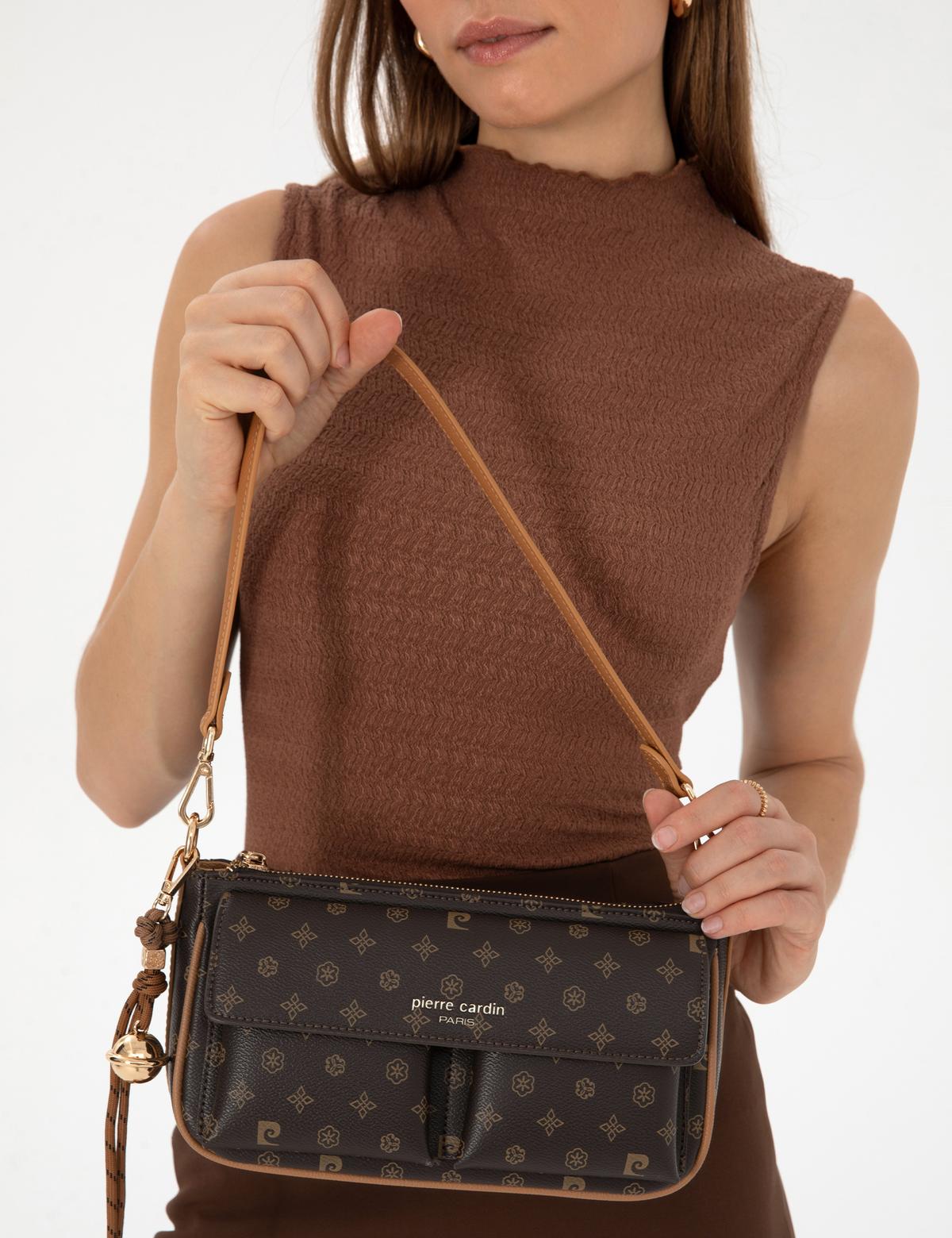 Kahverengi Omuz Çantası - 50321739002