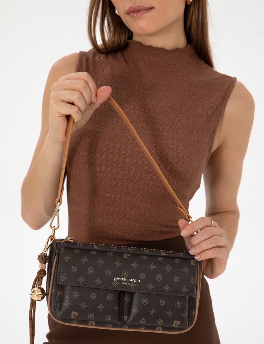 Kahverengi Omuz Çantası