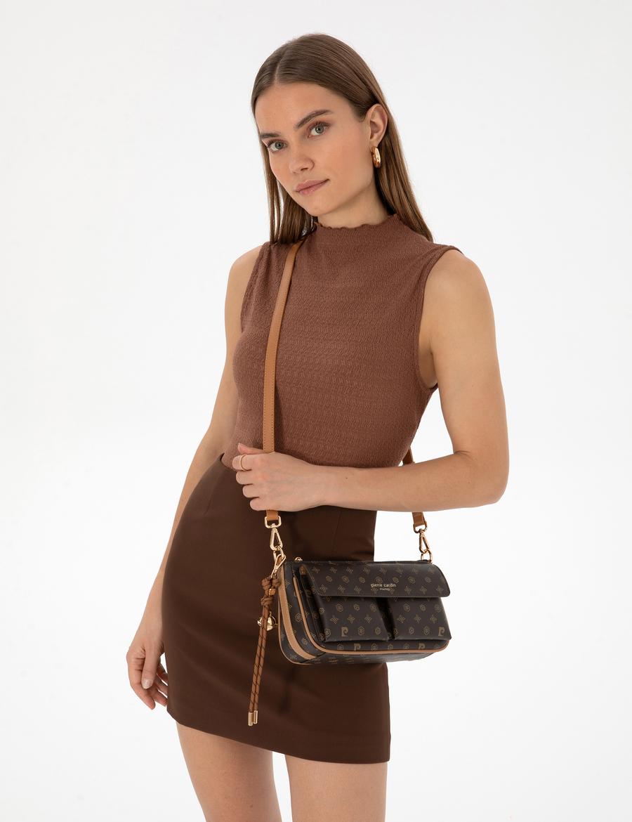 Kahverengi Omuz Çantası