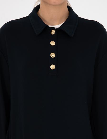 Lacivert Oversize Sweatshirt - 50309070018