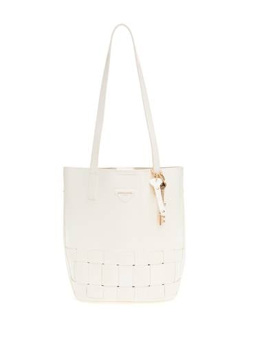Beyaz Omuz Çantası