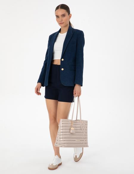 Bej Omuz Çantası - 50321731003