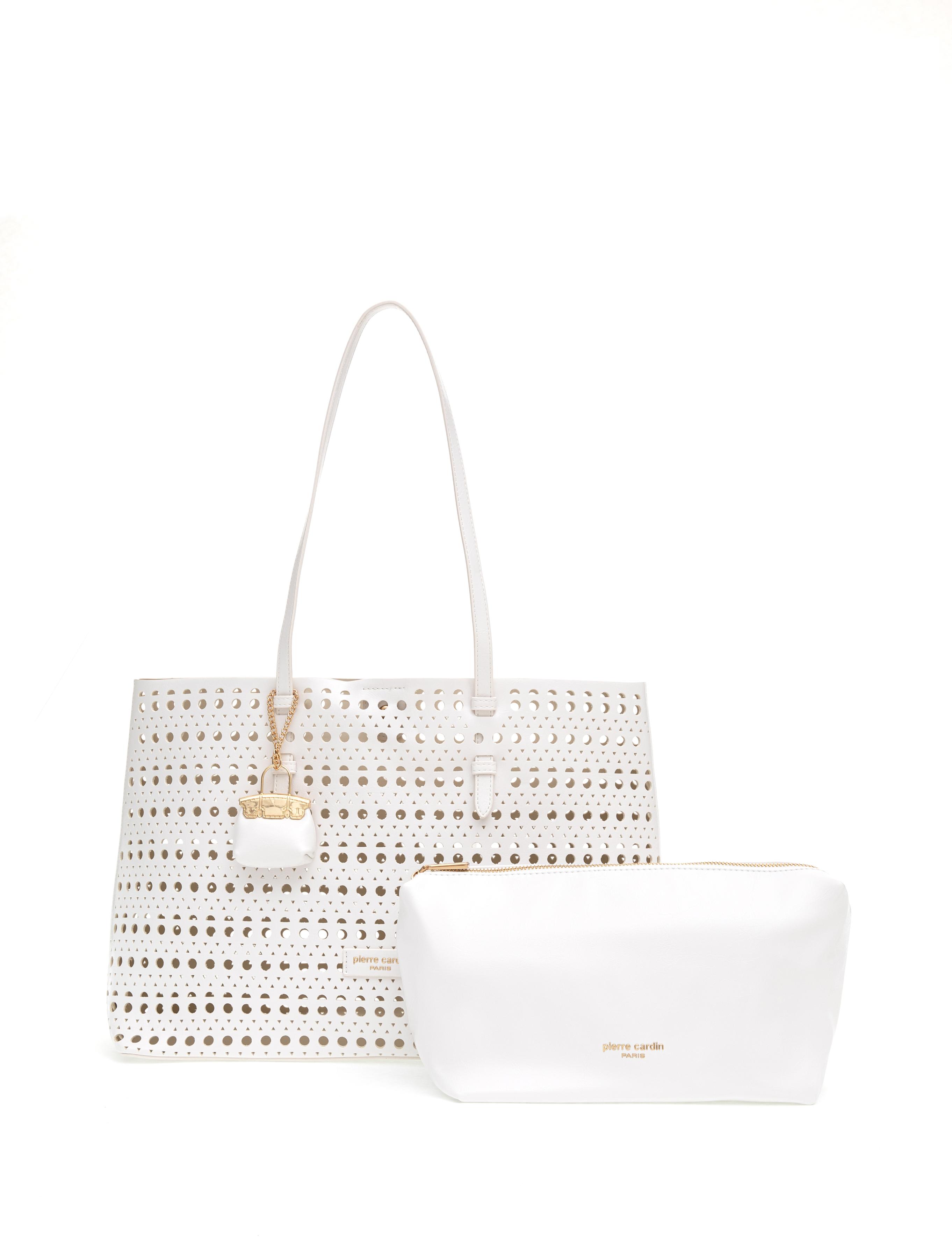 Beyaz Omuz Çantası