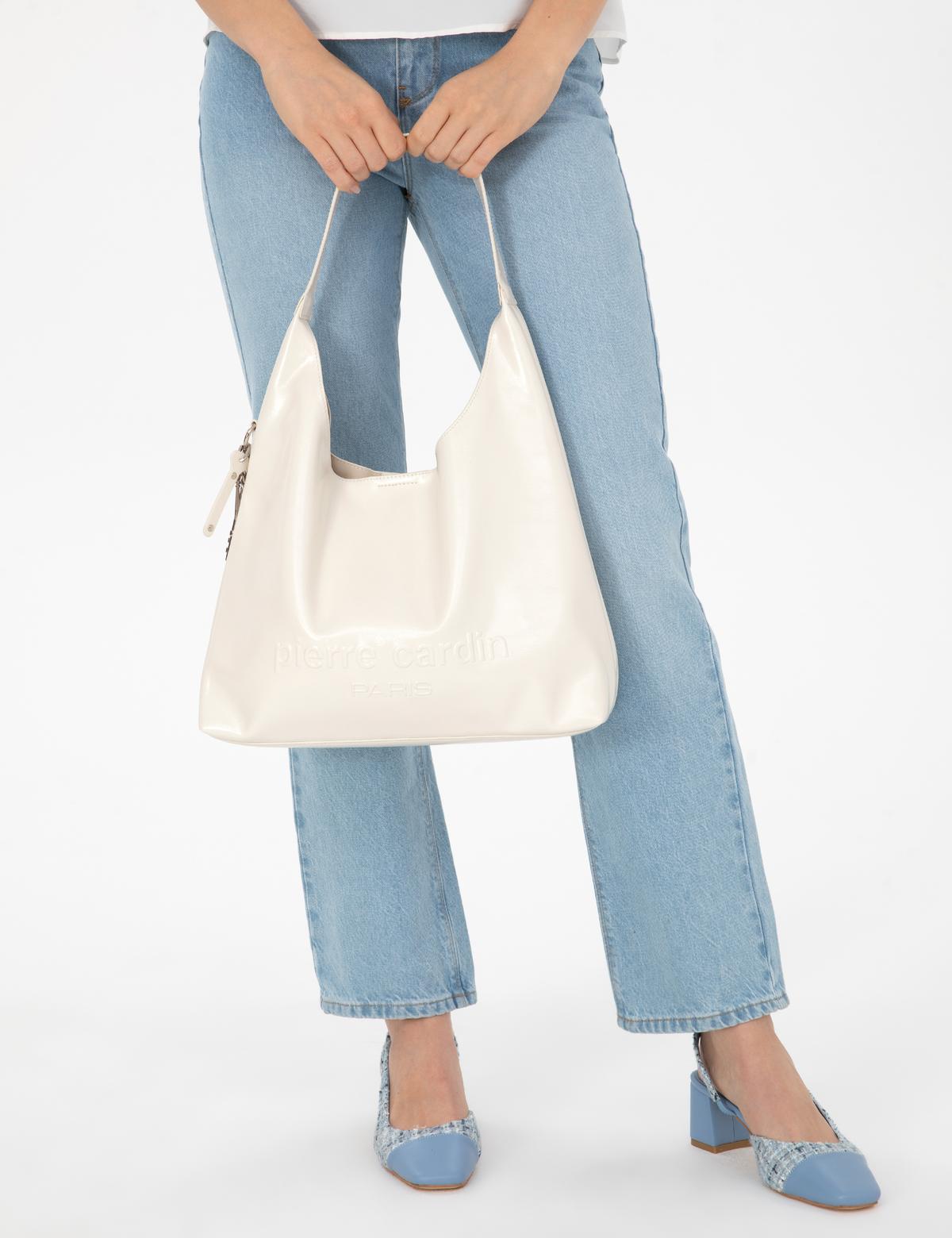 Beyaz Omuz Çantası - 50321773002