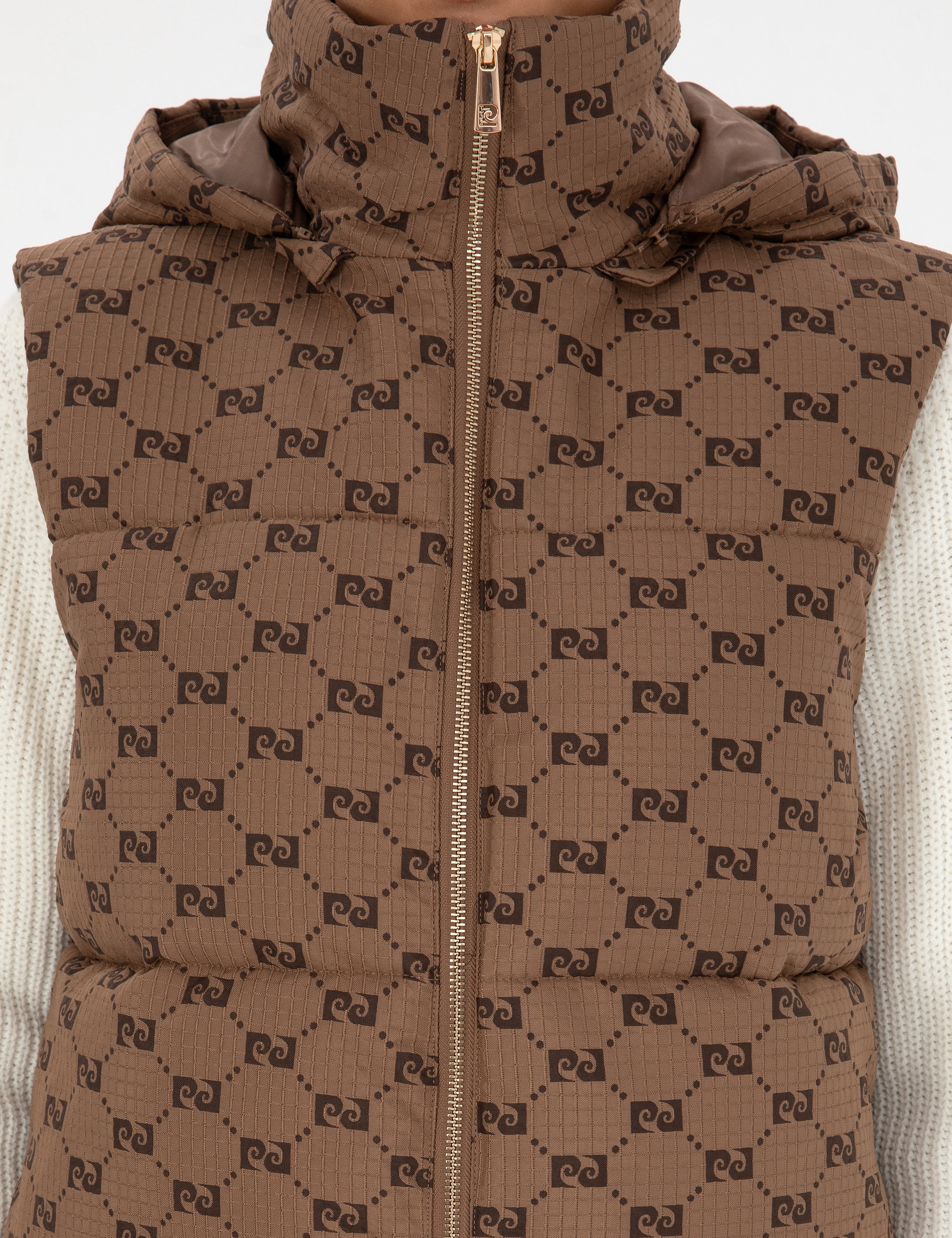 Bej Regular Fit Yelek - Image 6