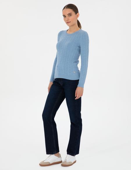 Lacivert Straight Fit Jean Pantolon - 50318007011