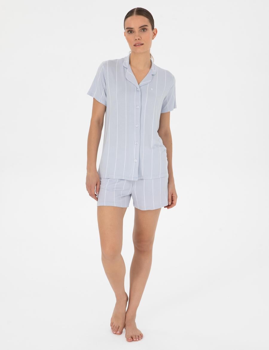 Mavi Pijama Takımı