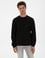 Siyah Regular Fit Sweatshirt