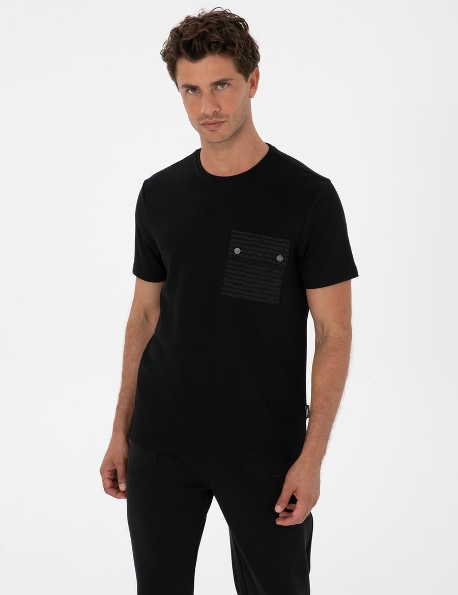 Siyah Regular Fit Tişört