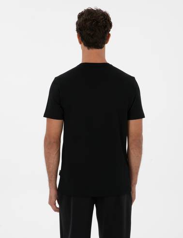 Siyah Regular Fit Tişört