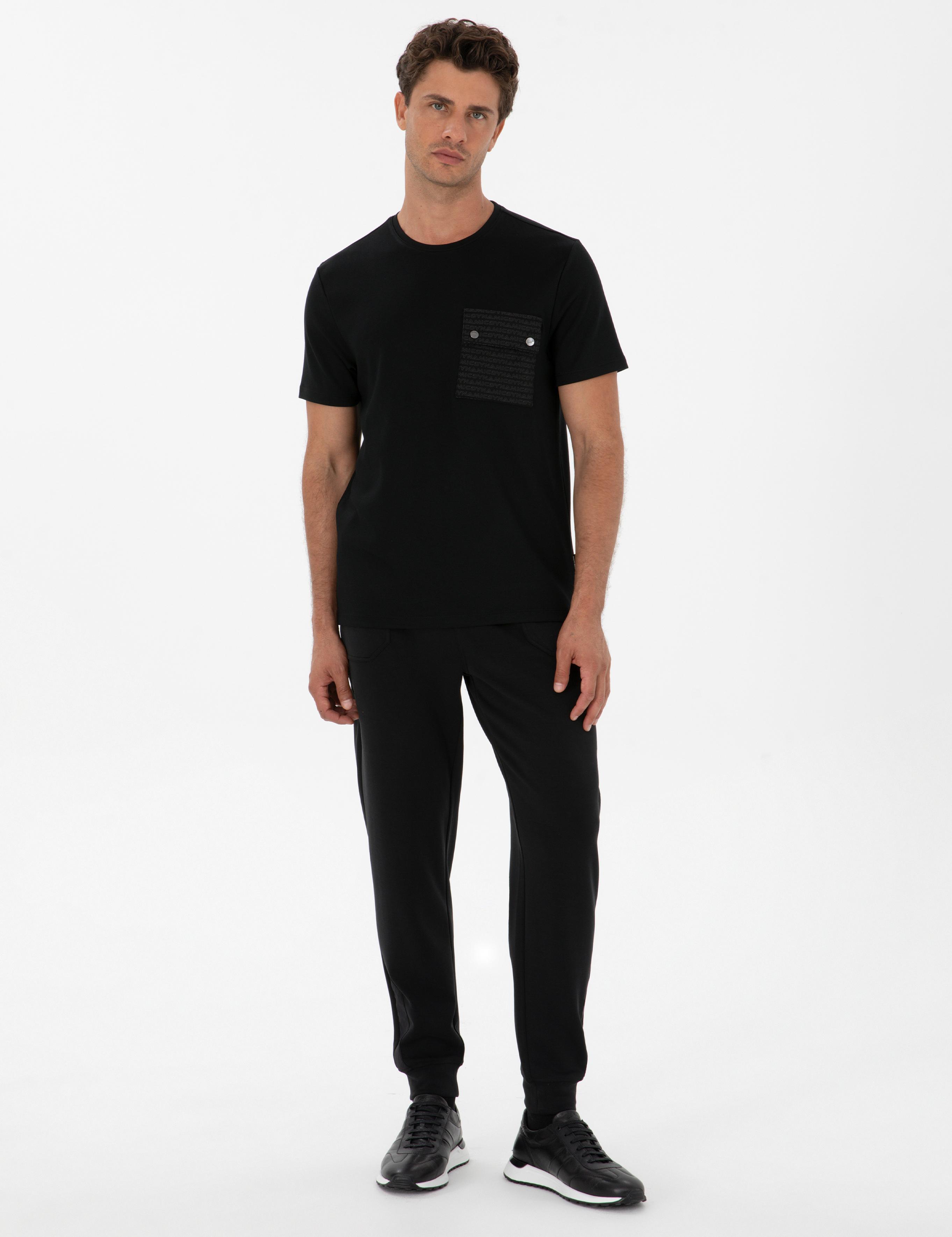 Siyah Regular Fit Tişört