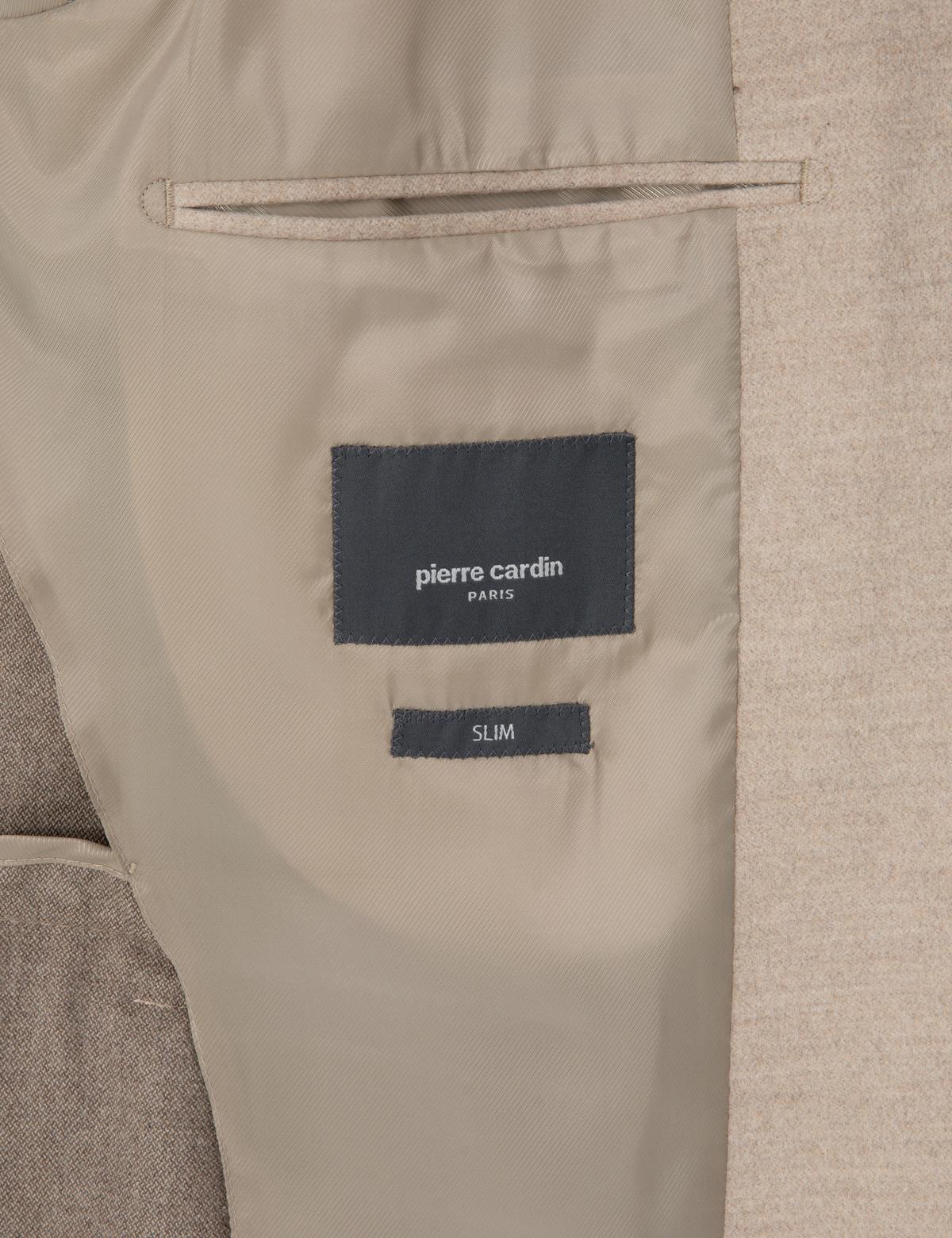 Bej Slim Fit Ceket - 50311398041