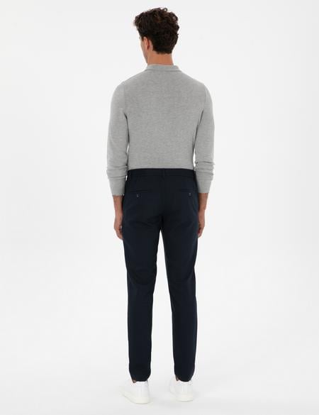 Lacivert Ex. Slim Fit Kumaş Pantolon - 50311728137