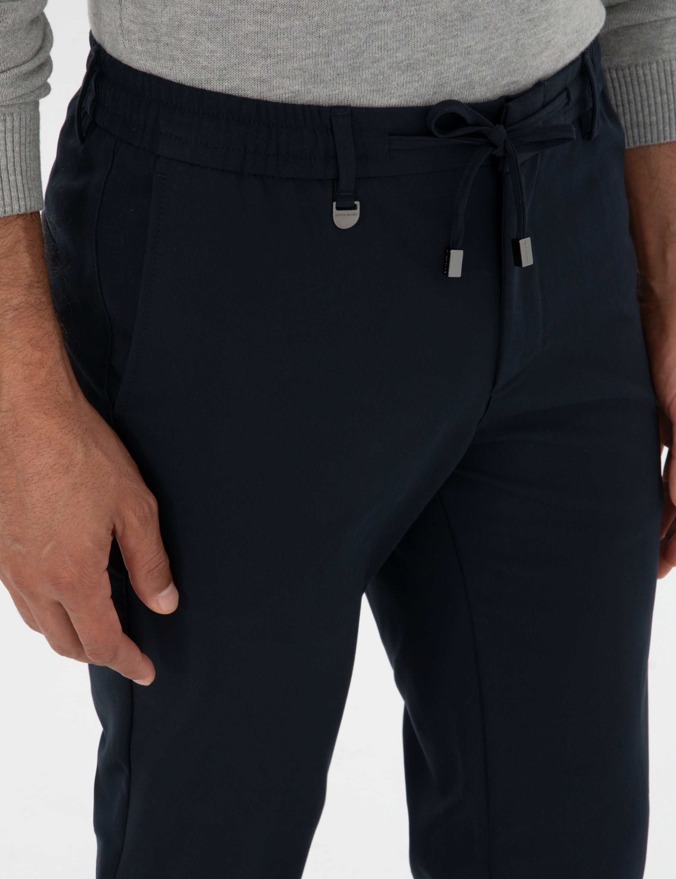Lacivert Ex. Slim Fit Kumaş Pantolon - Image 5