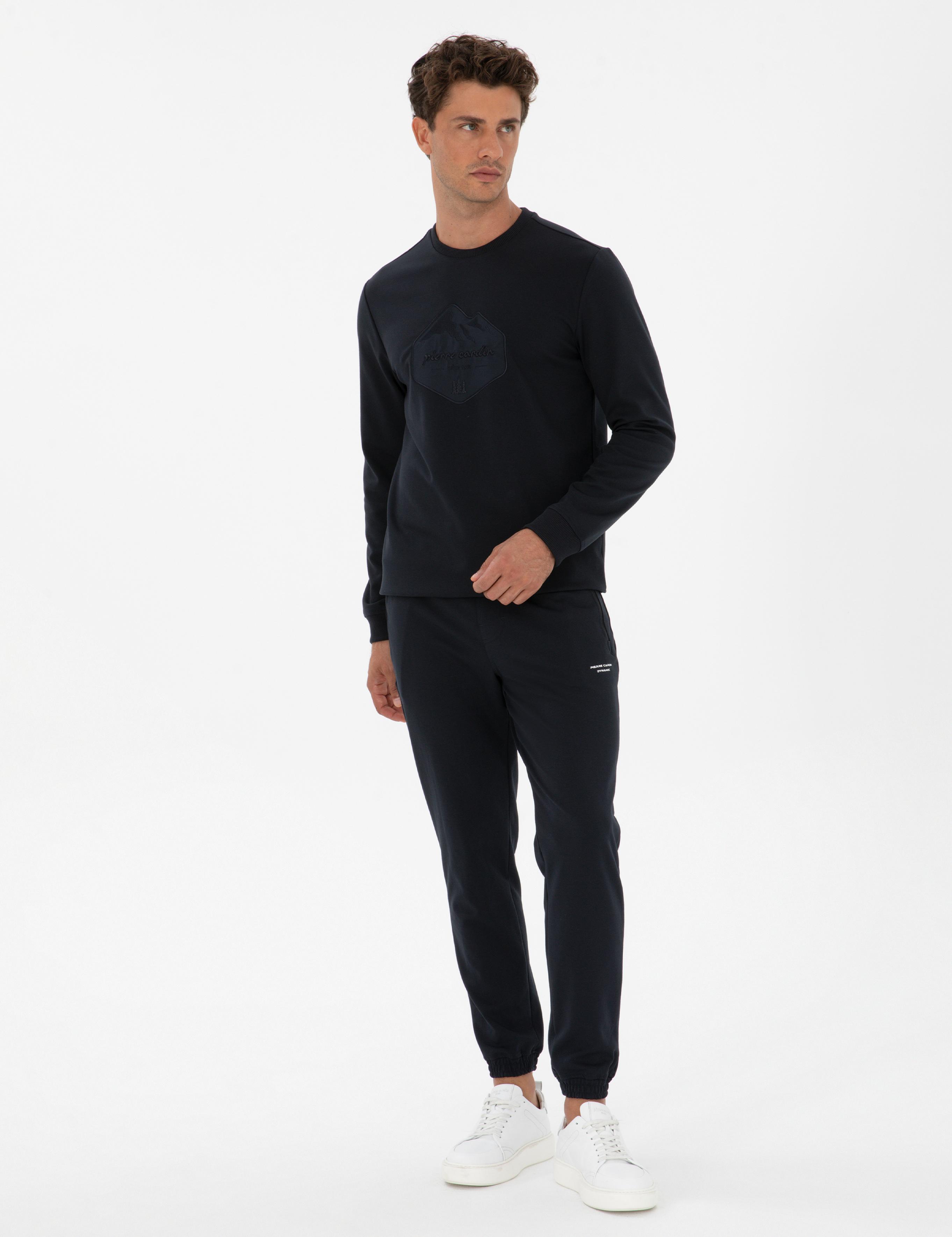 Lacivert Regular Fit Sweatshirt