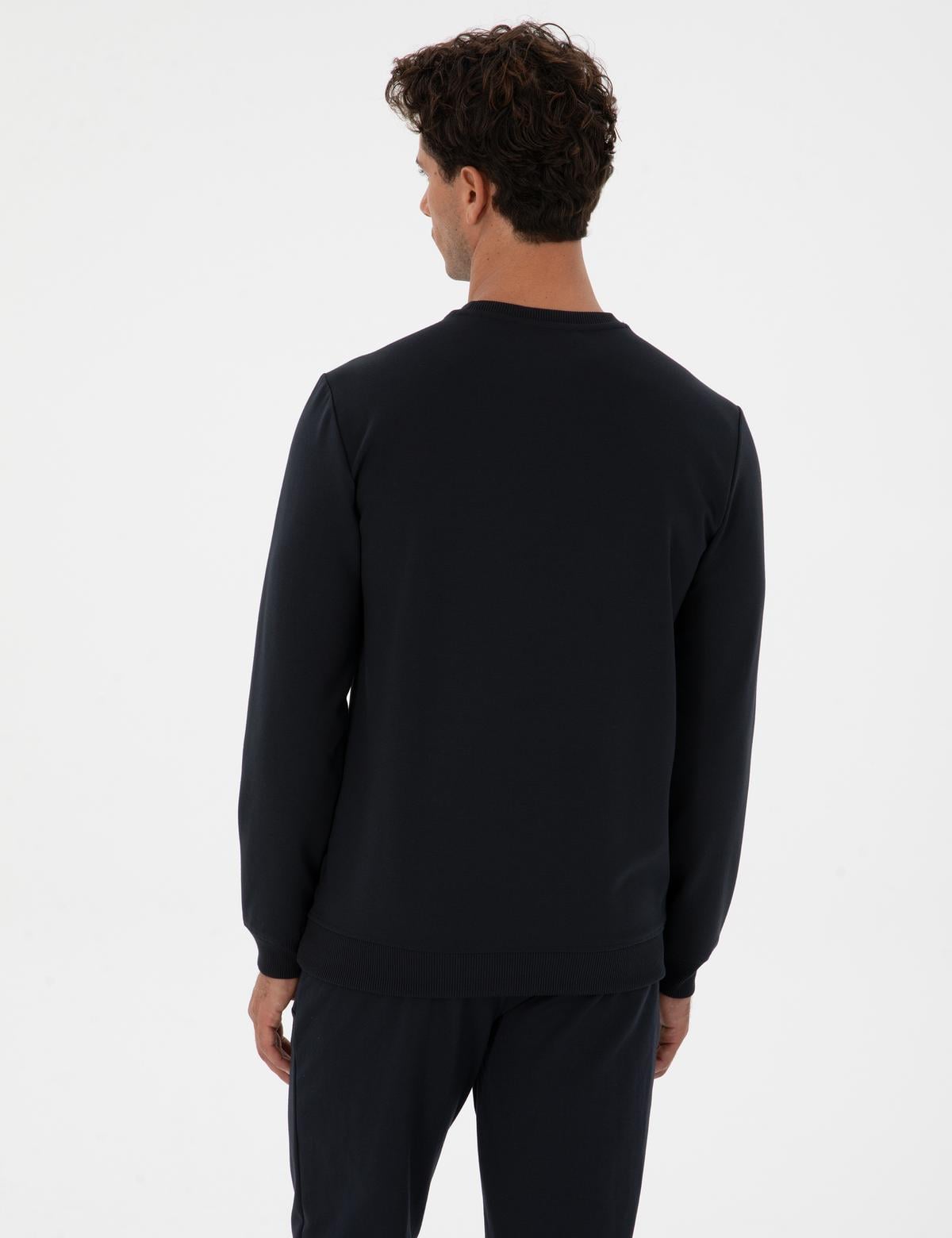 Lacivert Regular Fit Sweatshirt - 50315408008