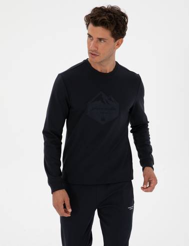 Lacivert Regular Fit Sweatshirt