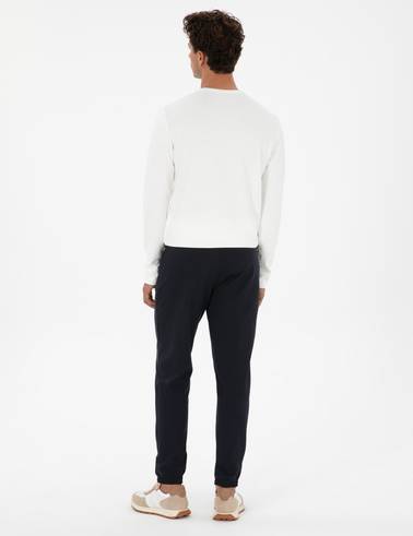 Lacivert Slim Fit Eşofman Altı
