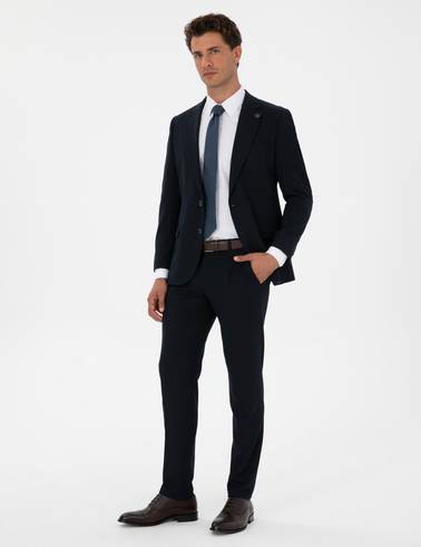 Lacivert Ex. Slim Fit Takım Elbise
