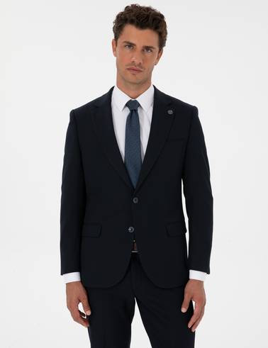 Lacivert Ex. Slim Fit Takım Elbise