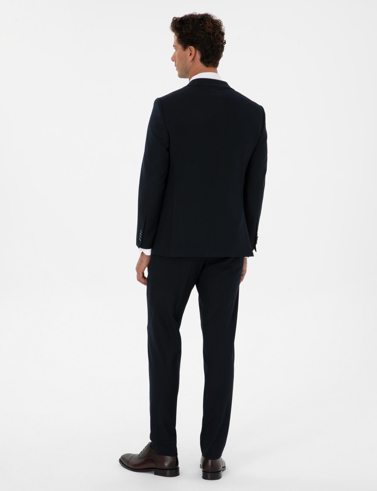 Lacivert Ex. Slim Fit Takım Elbise - 50305683053