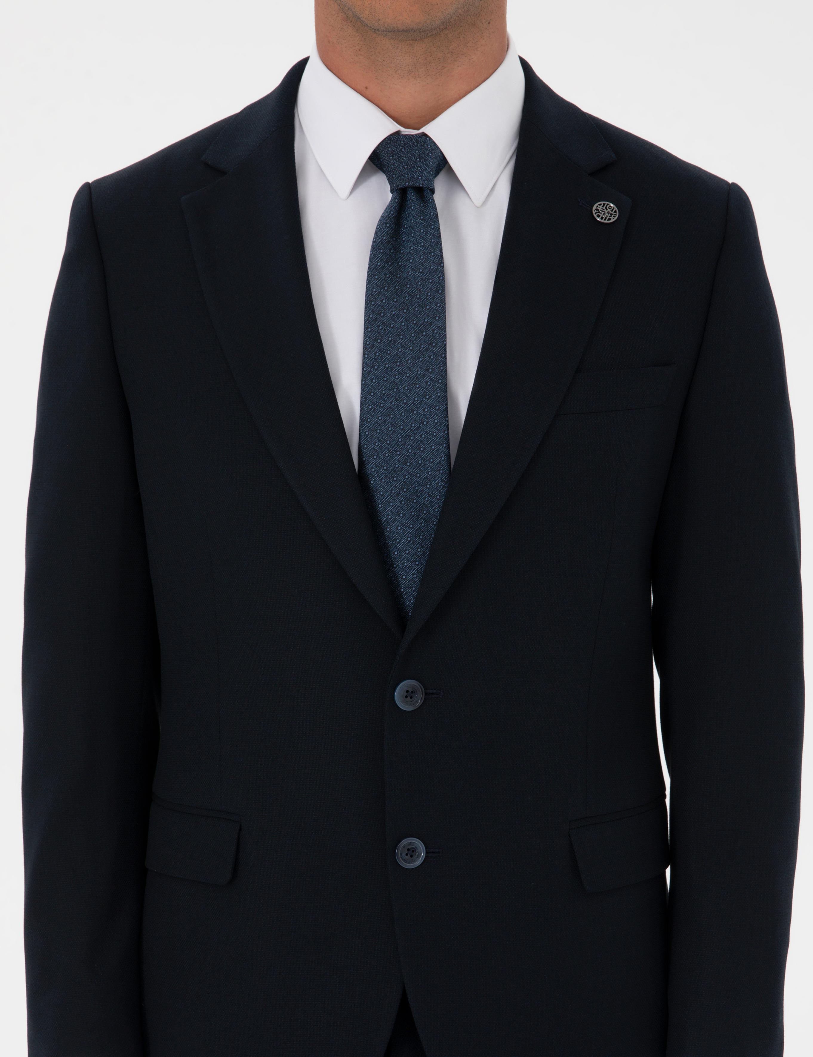 Lacivert Ex. Slim Fit Takım Elbise