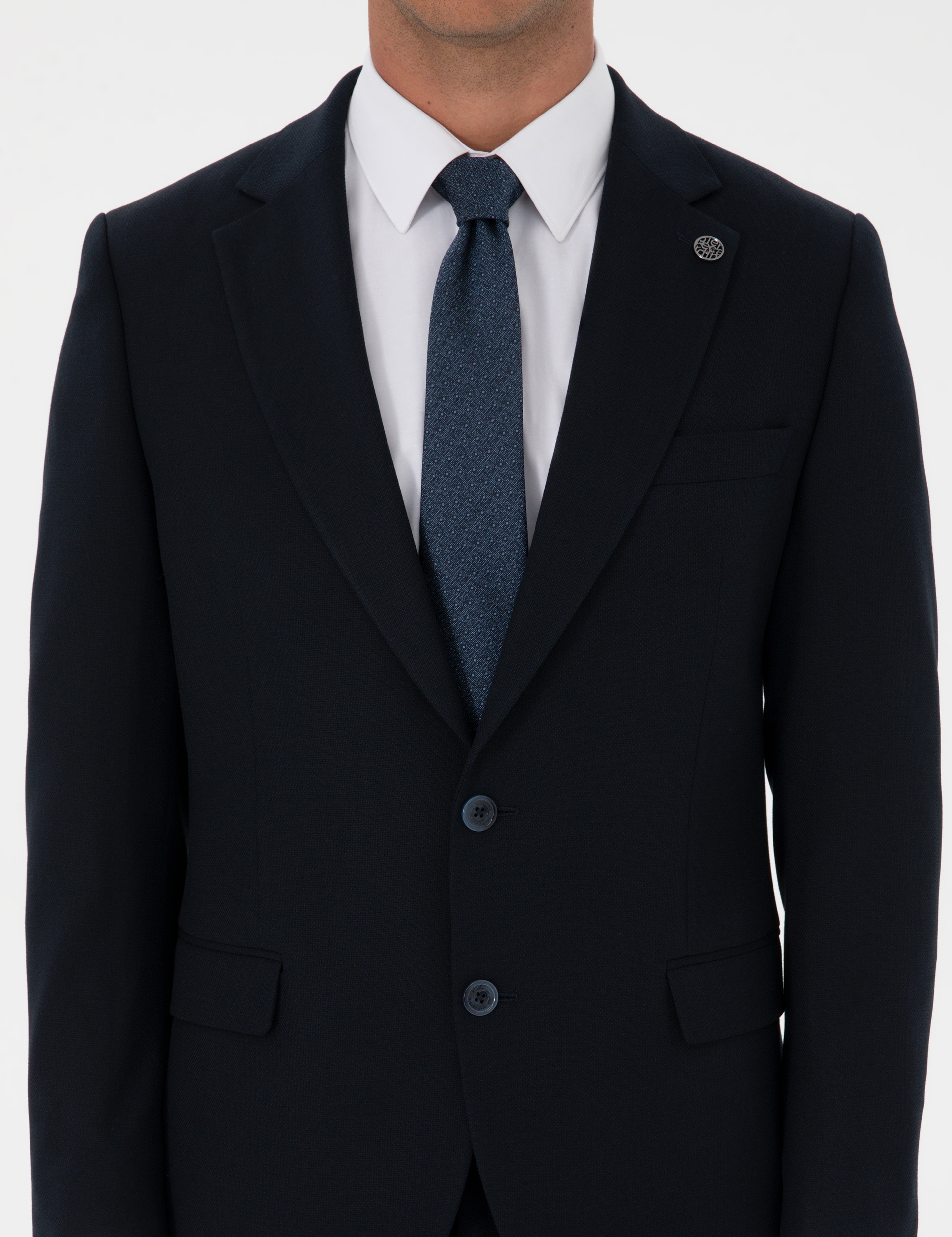 Lacivert Ex. Slim Fit Takım Elbise - Image 7