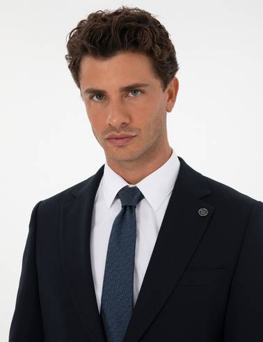 Lacivert Ex. Slim Fit Takım Elbise