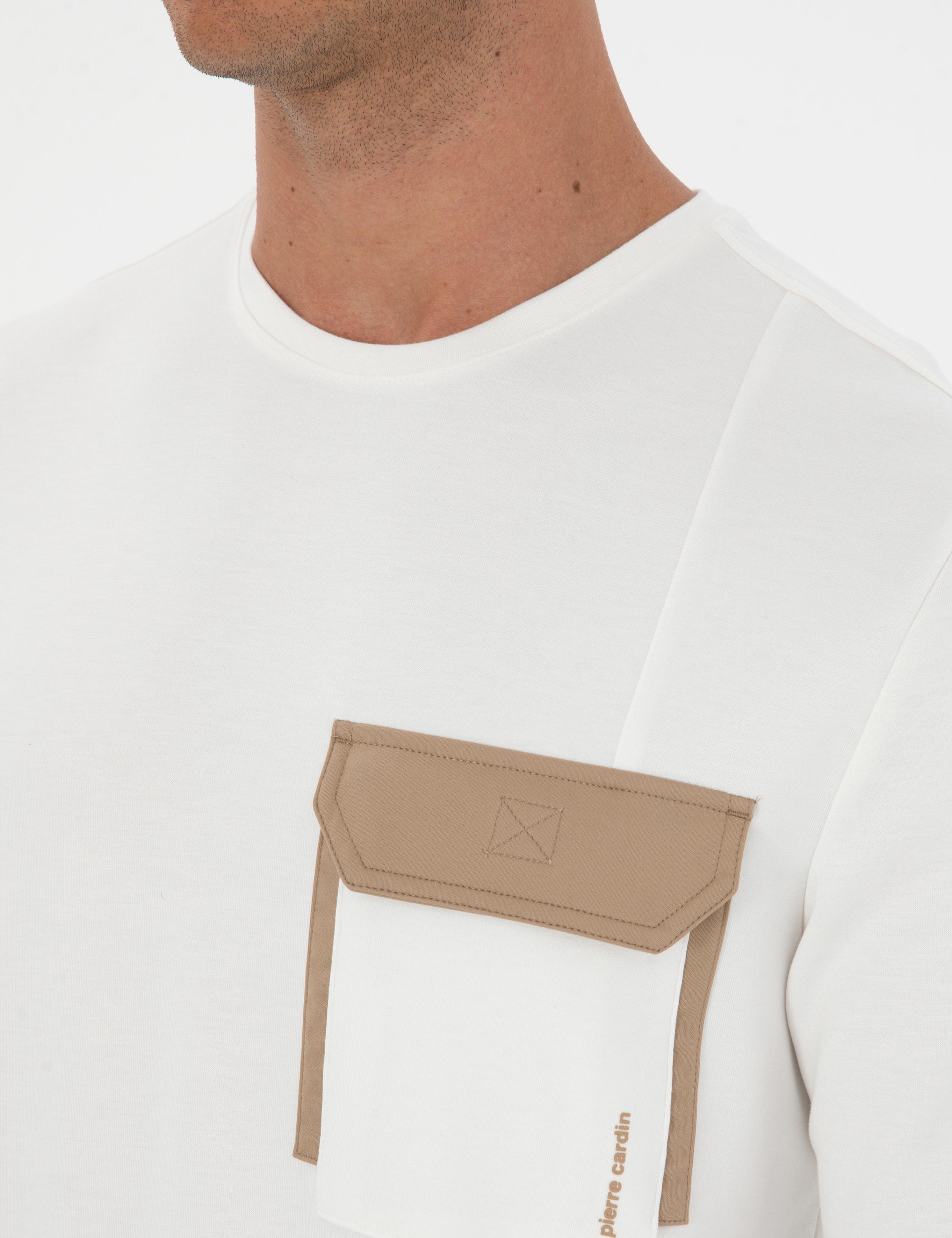 Ekru Regular Fit Sweatshirt