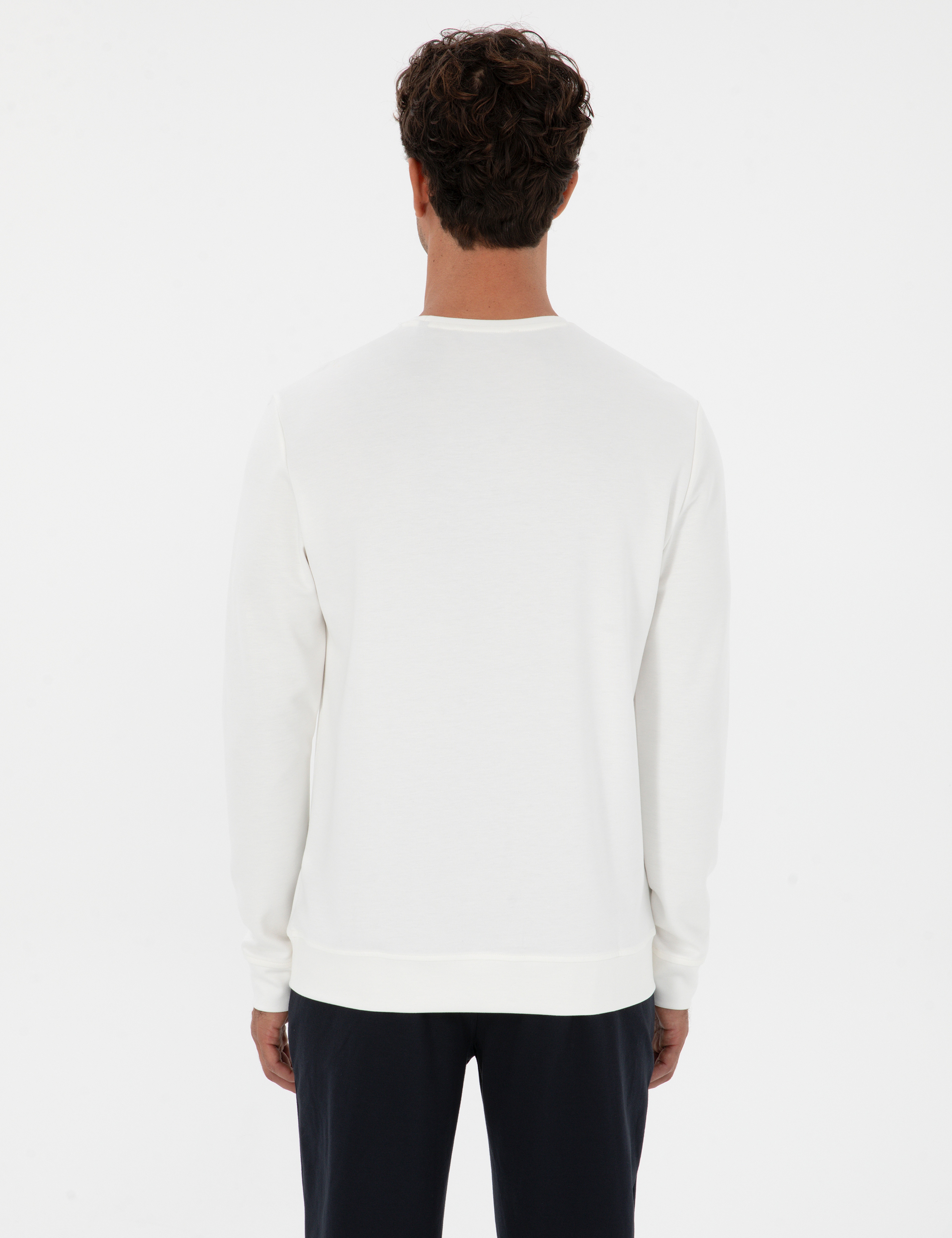 Ekru Regular Fit Sweatshirt - Image 5
