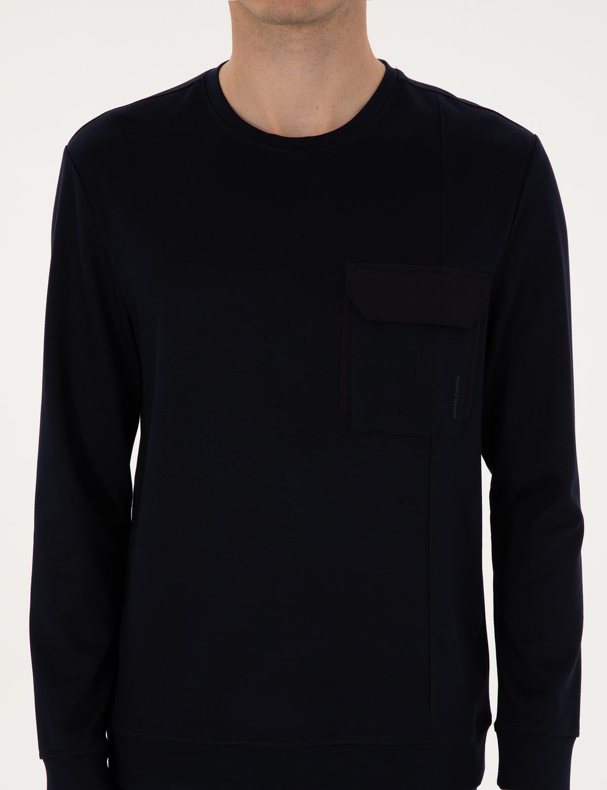 Lacivert Regular Fit Sweatshirt - 50315760012