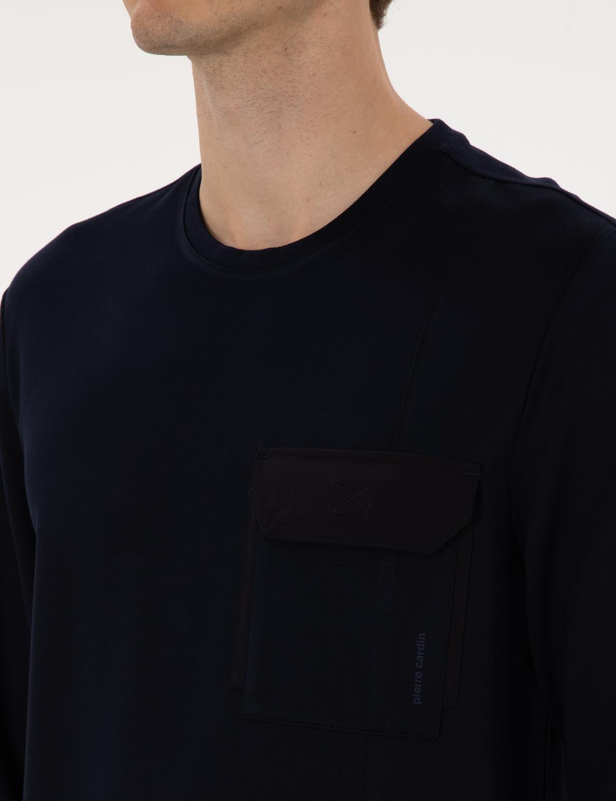 Lacivert Regular Fit Sweatshirt - 50315760012